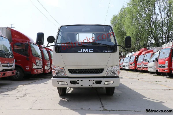 JMC Shunda narrow body 116ch 4X2(6 roues) 4.22m single-row camion porteur à ridelles Extérieur (2) | 86Trucks