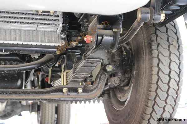 JMC Shunda narrow body 116ch 4X2(6 roues) 4.22m single-row camion porteur à ridelles Châssis (3) | 86Trucks