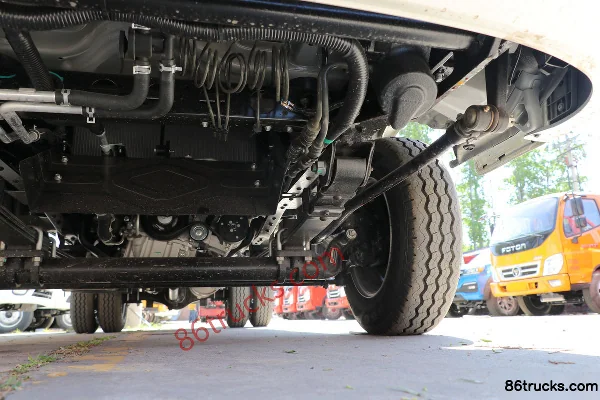 Foton Xiangling M2 Deluxe 1.6L 122 hp 4X2(6 wheels) Gasoline 2.7m double row van micro truck (China VI) Chassis (3) | 86Trucks