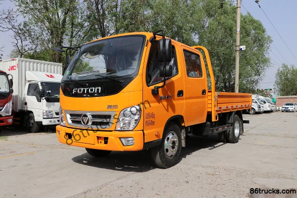 Foton Ollin CTX Tech Edition 131 hp 4X2(6 wheels) 3.22m Double Row Stake Truck (Hydraulic Brake) Exterior (3) | 86Trucks
