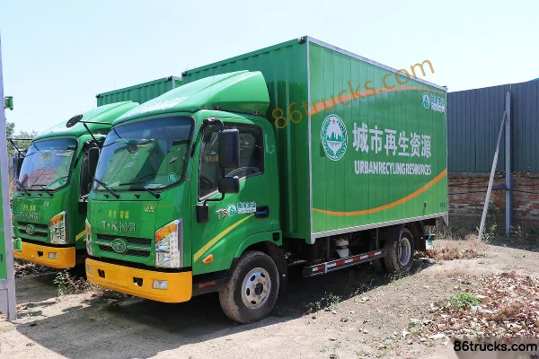 Tangjun Ouling Série K3 117 ch 4X2(6 roues) Camion léger fourgon à cabine simple 4,15 m Extérieur (3) | 86Trucks