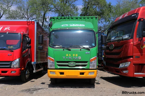Tangjun Ouling Série K3 117 ch 4X2(6 roues) Camion léger fourgon à cabine simple 4,15 m Extérieur (2) | 86Trucks