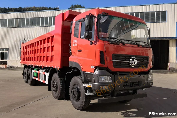 Shenhe D913 Series 385hp 8X4(12 wheels) 8.8m dump truck Exterior