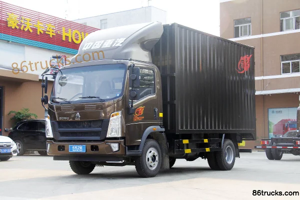 Sinotruk HOWO Tongshuai 120hp 4X2(6 wheels) 4.15m single-row box light truck Exterior (3) | 86Trucks