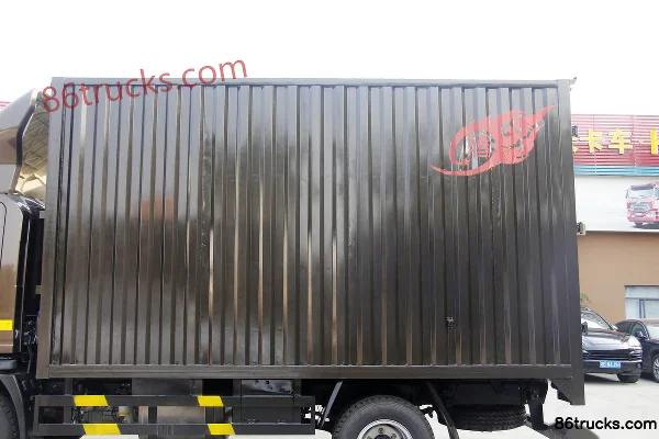 Sinotruk HOWO Tongshuai 120hp 4X2(6 wheels) 4.15m single-row box light truck Body (2) | 86Trucks