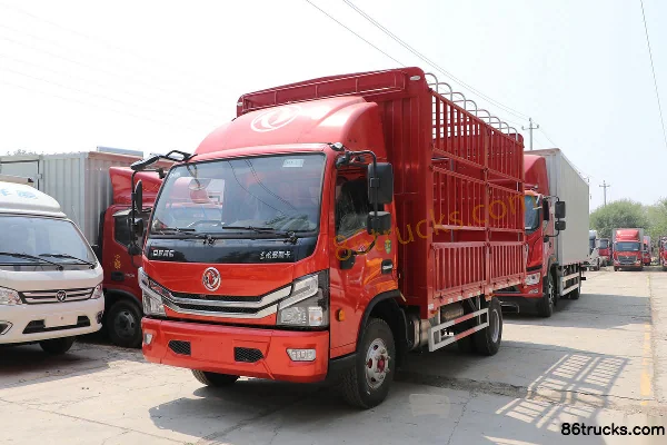 Dongfeng Duolika D6-L 140hp 4X2(6 wheels) 4.2m single-row guardrail light truck (China VI) Exterior (3) | 86Trucks