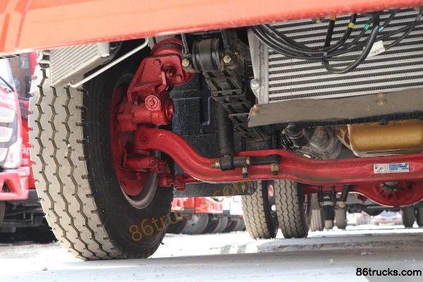 Dongfeng Duolika D6-L 140hp 4X2(6 wheels) 4.2m single-row guardrail light truck (China VI) Chassis (2) | 86Trucks