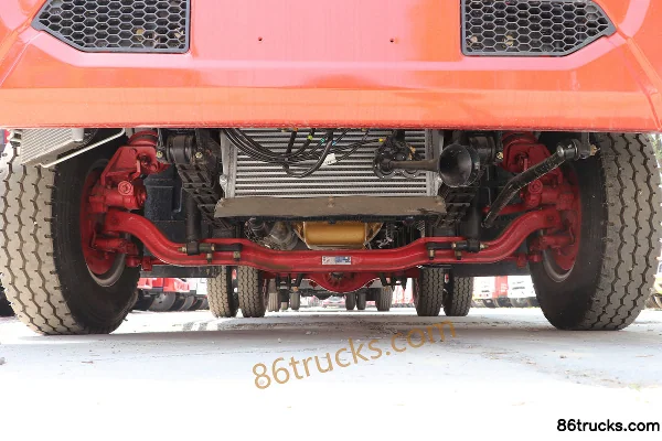 Dongfeng Duolika D6-L 140hp 4X2(6 wheels) 4.2m single-row guardrail light truck (China VI) Chassis (1) | 86Trucks