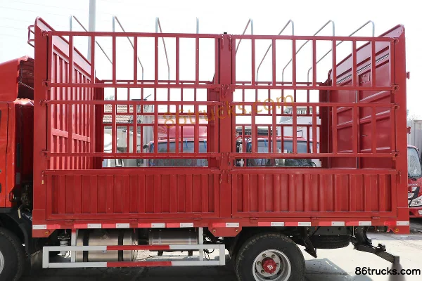 Dongfeng Duolika D6-L 140hp 4X2(6 wheels) 4.2m single-row guardrail light truck (China VI) Body (2) | 86Trucks