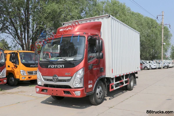 Foton Aoling New Jieyun Youth Edition 132 hp 4X2(6 wheels) 3.655m single-row van light truck (China VI) Exterior (3) | 86Trucks