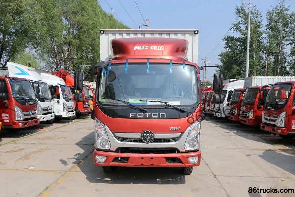 Foton Aoling New Jieyun Youth Edition 132 hp 4X2(6 wheels) 3.655m single-row van light truck (China VI) Exterior (2) | 86Trucks