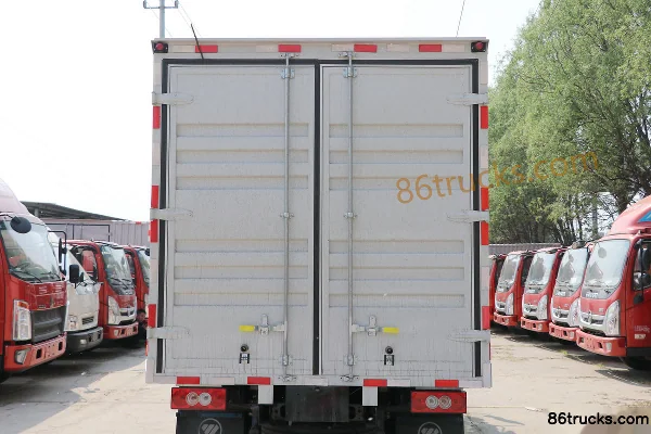Foton Aoling New Jieyun Youth Edition 132 hp 4X2(6 wheels) 3.655m single-row van light truck (China VI) Body (3) | 86Trucks
