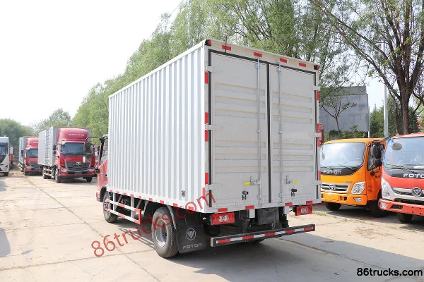 Foton Aoling New Jieyun Youth Edition 132 hp 4X2(6 wheels) 3.655m single-row van light truck (China VI) Body (1) | 86Trucks