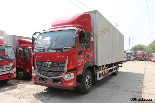Foton Auhang R Series 190 hp 4X2(6 wheels) 8.1m Van Cargo Truck (8-speed) (China VI) Exterior (3) | 86Trucks