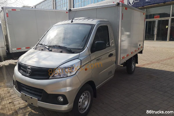 Foton Xiangling V1 1.5L 112hp 4X2(6 wheels) gasoline 2.8m single-row van micro truck Exterior (2) | 86Trucks