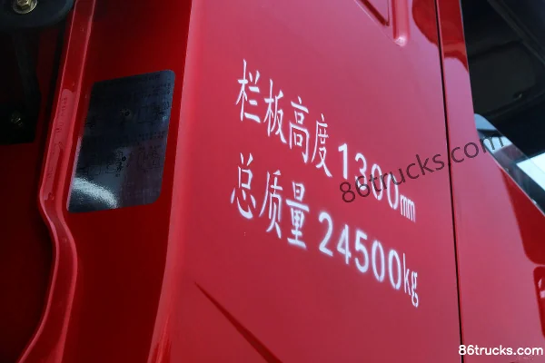 SHACMAN Commercial Vehicle Xuande X6 245 hp 6X2(8 wheels) 4.3m dump truck (mid-lift axle) Body (3) | 86Trucks