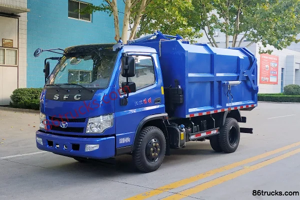 Shifeng Fengshun 130hp 4X2(6 wheels) self-loading garbage truck Exterior (2) | 86Trucks