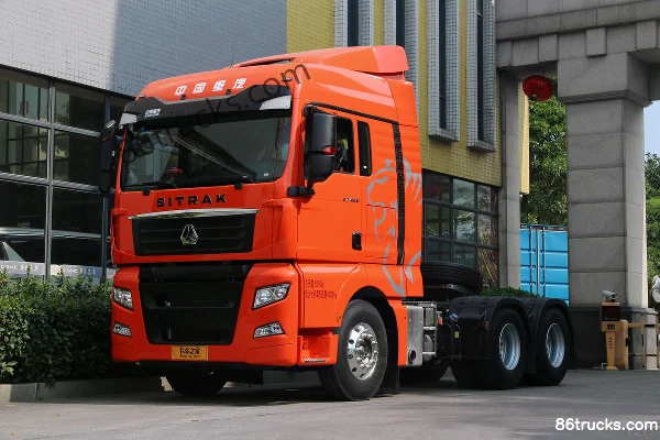 Sinotruk Sitrak G7 heavy truck 540 hp 6X4(10 wheels) tractor truck (16-speed) Exterior (3) | 86Trucks