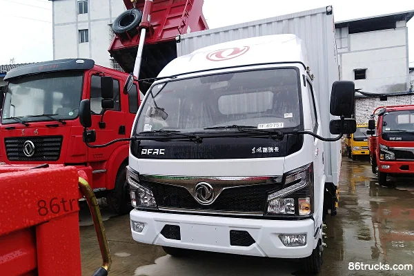 Dongfeng Furui Ka F6 131 hp 4X2(6 wheels) 4.2m single-row van light truck Exterior (2) | 86Trucks