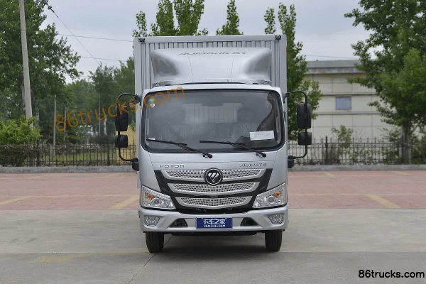 Foton Oumark S1 Series 131hp 4X2(6 wheels) 4.14m Single Row Van Light Truck (China VI) Exterior (2) | 86Trucks