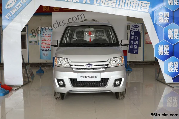 Kairui Youjin version pratique 1,5 L 116 ch 4X2(6 roues) essence camion plateau double cabine 2,5 m micro camion (China VI) Extérieur (2)