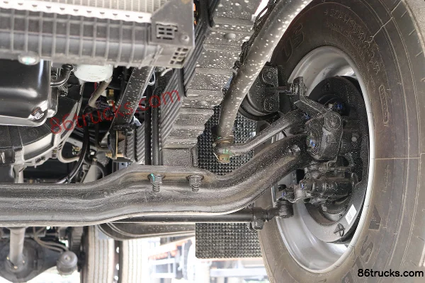 Dongfeng Commercial Vehicle Tianjin VR medium truck 2019 model 160 hp 4X2(6 wheels) 6.2 m semi-enclosed flatbed cargo truck Chassis (3) | 86