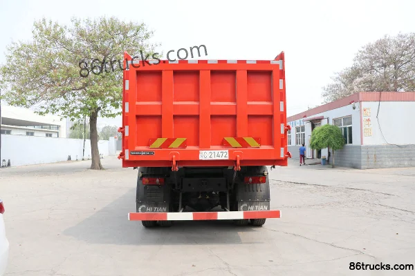 Dongfeng Commercial Vehicle Tianjin camion lourd 280 ch 8X4(12 roues) 6 m camion benne Carrosserie (3) | 86Trucks