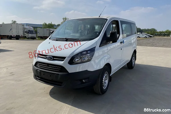 JMC New Transit 2020 Model 121 hp 6-Seat Short Wheelbase 2.0T Diesel Low Roof Multi-Purpose Van Exterior (3) | 86Trucks