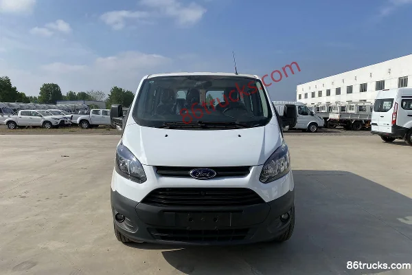 JMC New Transit 2020 Model 121 hp 6-Seat Short Wheelbase 2.0T Diesel Low Roof Multi-Purpose Van Exterior (2) | 86Trucks