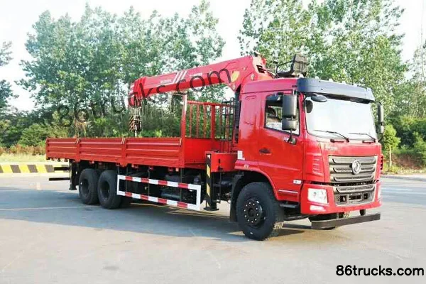 Dongfeng F5 270 hp 6X4(10 wheels) Truck-Mounted Crane Exterior