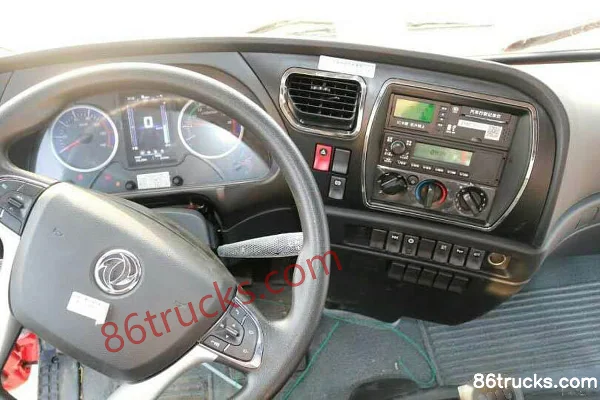 Dongfeng F5 270 hp 6X4(10 wheels) Truck-Mounted Crane Cab (2) | 86Trucks