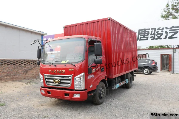 Tangjun Ouling K3 Series 130 hp 4X2(6 wheels) 4.15m Single Row Van Light Truck Exterior (3) | 86Trucks
