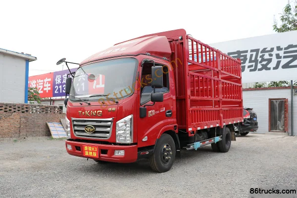 Tangjun Ouling série K3 110 ch 4X2(6 roues) camion léger à ridelles cabine simple 4,15 m Extérieur (3) | 86Trucks