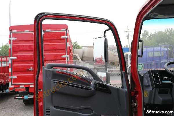 Tangjun Ouling K3 Series 130 hp 4X2(6 wheels) 4.15m Single Row Van Light Truck Cab (2) | 86Trucks