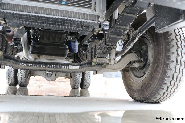 Dayun Zhengtu 129 hp 4X2(6 wheels) 3.75m Dump Truck Chassis (3) | 86Trucks