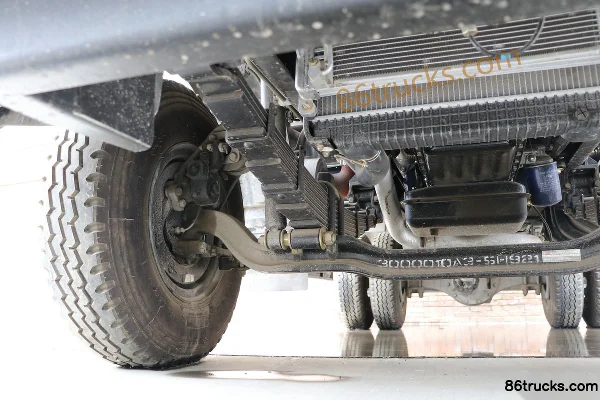 Dayun Zhengtu 129 hp 4X2(6 wheels) 3.75m Dump Truck Chassis (2) | 86Trucks