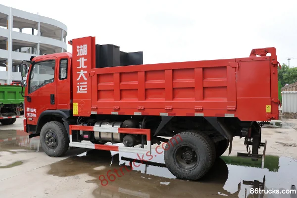 Dayun Zhengtu 129 hp 4X2(6 wheels) 3.75m Dump Truck Body (1) | 86Trucks