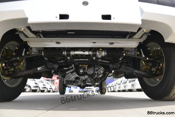 Foton Xiangling V1 1.6L 122hp 4X2(6 wheels) Gasoline 3.2m Single Row Flatbed Light Truck (Single Rear Wheel) (China VI) Chassis (1) | 86Truc