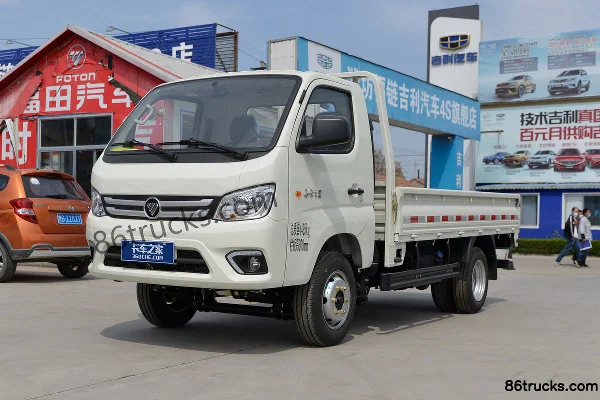 Foton Times Xiaoka Star 1 116 ch 4X2(6 roues) 3,33 m micro camion à ridelles simple cabine Extérieur (3) | 86Trucks