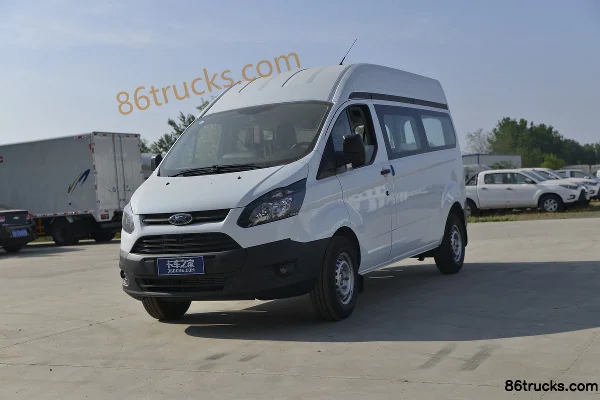 JMC New Transit 2020 121hp 6-Seat Short Wheelbase 2.0T Diesel Medium Roof Multi-Purpose Van Exterior (3) | 86Trucks