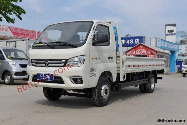 Foton Times Small Card Star 1 116 hp 4X2(6 wheels) 3.7m single-row flatbed mini truck Exterior (3) | 86Trucks