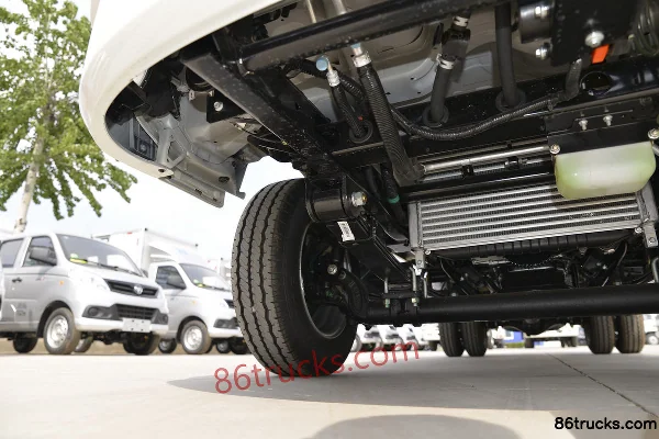 Foton Times Small Card Star 1 116 hp 4X2(6 wheels) 3.7m single-row flatbed mini truck Chassis (2) | 86Trucks