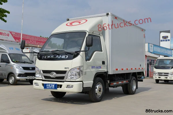 Foton Times Small Card Star 2 68hp 4X2(6 wheels) Diesel 3.3m Single Row Box Mini Truck Exterior (3) | 86Trucks