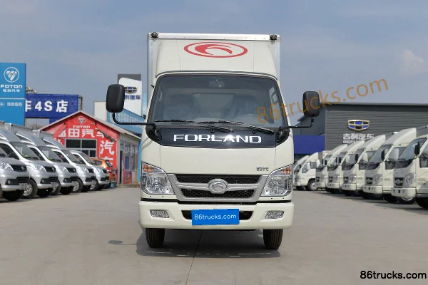 Foton Times Small Card Star 2 68hp 4X2(6 wheels) Diesel 3.3m Single Row Box Mini Truck Exterior (2) | 86Trucks