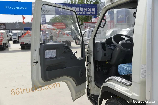 Foton Times Small Card Star 2 68hp 4X2(6 wheels) Diesel 3.3m Single Row Box Mini Truck Cab (1) | 86Trucks