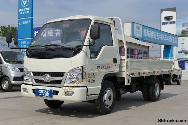 Foton Times Xiaoka Star Q2 1.6L 122 hp 4X2(6 wheels) Gasoline 3.67 m Single Row Flatbed Mini Truck (China VI) Exterior (3) | 86Trucks