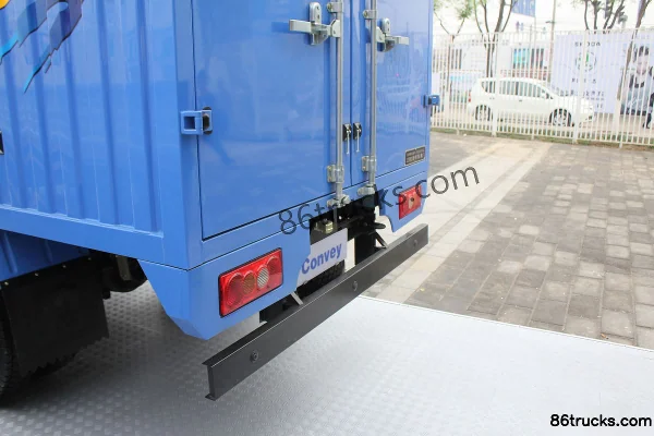 JMC Kairui 116 ch 4X2(6 roues) 4 m camion fourgon simple cabine (large) Carrosserie (1) | 86Trucks