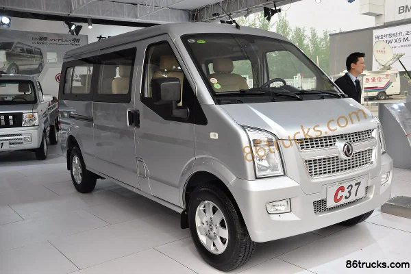 2012 Dongfeng C37 Standard 100 hp 1.4L Van Exterior (2) | 86Trucks