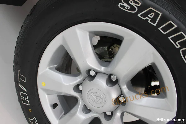 BAIC Yueling 2 roues motrices 2,5L diesel pick-up double cabine Carrosserie (2) | 86Trucks