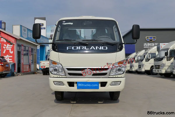 Foton Forland Small Card Star 75 hp 4X2(6 wheels) 4m single-row flatbed light truck Exterior (2) | 86Trucks